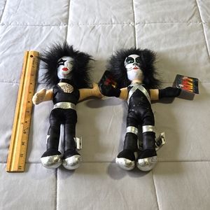 2 Vintage Kiss Dolls